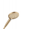 HansGrohe Raindance Select S - Sprchová hlavica 120, 3 prúdy, EcoSmart, kefovaný bronz 26531140