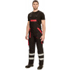 Montérky na traky MAX WINTER RFLX bib pants Farba: zelená/čierna, Veľkosť: 58
