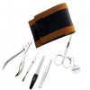 ALPEN Manikúrní sada kožená se zapínáním na druk