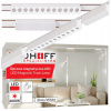 Magnetická lišta 1m s 3 reflektormi LED, lineárne osvetlenie, BIELA