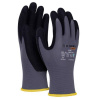 Donau Rukavice pletené, polomáčané DONAU SAFETY Flex, kat. II šedé veľ. 8