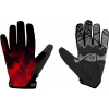 Cyklistické rukavice Force MTB CORE, červené XL (8592627141560)