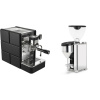 Stone Espresso Plus + Rocket Espresso GIANNINO, chrome/black