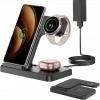 Ładowarka bezprzewodowa Geekera 3w1 pre Samsung S25 S24 Z Fold Flip Watch 7
