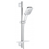 Grohe Rainshower SmartActive Cube - Súprava sprchovej hlavice 130, 3 prúdy, tyče 60 cm a hadice, chróm 26583000