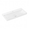 Hansgrohe Xelu Q Umývadlo 100x48 cm, bez prepadu, s otvorom na batériu, SmartClean, biela 61036450-HG