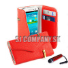 Kožený obal Samsung Galaxy S3 – Wallet Zip – červená