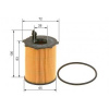 TATechnix Olejový filter DS DS 4 / DS 4 CROSSBACK (NX_) - 1.6 BHDi100, 1.6 BHDi120