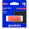 Goodram USB flash disk, USB 3.0, 16GB, UME3, oranžový, USB A, s krytkou UME3-0160O0R11