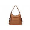 Kabelka Minerva kožená hnedá