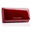 Peňaženka - Peňaženka Betlewski Prírodná koža červená produkt BPD-VS-100-Womens (Dámska kožená peňaženka veľká červená betlewski)