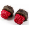 Nepremokavé rukavičky Adbor Piko fleece : Farba - Červená