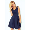 NUMOCO Dámské šaty 114-7 - modrá - L