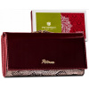 Peňaženka - Peterson Peterson Wallet Prírodná koža červená, žltá PTN BS-721-4675 SN/R-Women's Product (Peterson Elegantná kožená peňaženka darček pre dám)