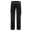 TRICORP Kalhoty Cordura Canvas Work Pants T61, do pasu, unisex MAL-T61T148 Černá 48