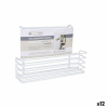 Bravissima Kitchen Kuchynské výsuvné košíky Confortime Biela 34 x 12 x 22 cm (12 kusov)