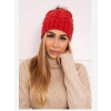Čapica s fleece Daria K217 malina