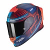 Moto přilba SCORPION EXO-R1 AIR VICTORY matná modro/červená XL