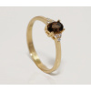 Krúžok gold 585, PRÍRODNÉHO KREMEŇA , cubic Zirconia (Krúžok gold 585, PRÍRODNÉHO KREMEŇA , cubic Zirconia)