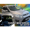 Deflektory komplet 4 ks pre Ford Grand C-Max, 2010- / 5-dver.