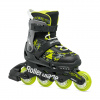 Rollerblade MICROBLADE SL - black/lime Veľkosť: 36.5-40.5