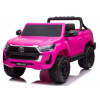mamido Elektrické autíčko Toyota Hilux 4x4 ružové