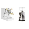 Lelit Mara PL62X V2, white + Eureka Mignon Turbo, CR chrome