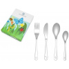 Zilverstad Súprava detských príborov, Kamaráti z prírody, 4 ks