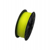 Tlačová struna (filament) GEMBIRD, PLA, 1,75mm, 1kg, fluorescenční žltá (3DP-PLA1.75-01-FY)