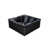 Lovia vířivá vaňa pre 5 osob 220x220x88 cm - L501 Opláštění: Blackstone, Barva akrylátu: Midnight Opal