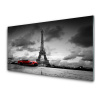 Sklenený obklad Do kuchyne Eiffelova veža paríž výhľad 100x50 cm