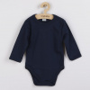 Dojčenské body celorozopínacie New Baby Classic II tmavo modré - 50