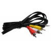 Ostatní Kabel 3x CINCH - Jack 3,5mm 1,5m