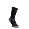 Merino ponožky Smartwool Hike Targeted Cushion Crew Socks - black