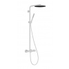 Hansgrohe Pulsify S Puro - Sprchový set s termostatom, priemer 26 cm, 1 prúd, matná biela 24222700
