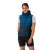 Vaude vesta s kapucňou Freney V, dámska, modrá (shore blue) - 42