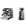 Rocket Espresso Appartamento TCA, black + Eureka Mignon Libra, CR chrome