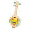 Drevený hudobný nástroj bendžo Jungle Banjo Gioia Janod 3 struny J07661
