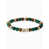 Thomas Sabo A2193-468-7-L19 Unisex Bead Bracelet in earth and green tones
