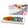 Pentel Artist Voskovky na textil sada 15 ks