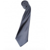 Premier Workwear Pánska saténová kravata PR750 Steel -ca. Pantone 6545 144 x 8,5 cm