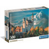 Puzzle Clementoni 500 dielikov Puzzle 500 Neuschwanstein Castle
