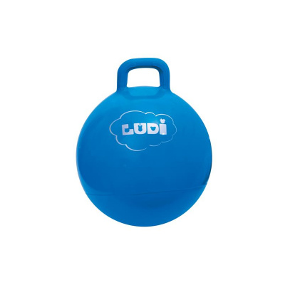 LUDI - Skákacia lopta 45cm modrá