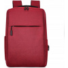 MSKA BAG Nový batoh laptop pre USB School Bag (Turistická sporák z nehrdzavejúcej ocele +4xGaz)