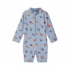 Tchibo - Detský overal s UV ochranným faktorom 50+ - pre bábätko - veľ. 62/68 - farba: modrá