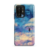 Odolný obal Mobiwear Elite Pro - Xiaomi 11T / 11T Pro - ER09E Dívka na houpačce v oblacích - výprodej (Odolné pouzdro, obal kryt Mobiwear Elite Pro - maximální ochrana mobilu, zesílené hrany, přesné v