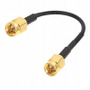 Pigtail SMA konektor / SMA konektor RG174 - 1M