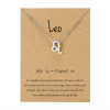 Girly Strieborný náhrdelník Zodiac Znamenia: Lev N33/LEO