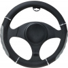 Automax Poťah volantu čierno-sivý s detailami 37-39 cm