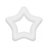 Springos Polystyrénová hviezda - 10 cm, biela